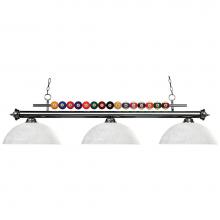 Z-Lite 170GM-DWL14 - 3 Light Billiard