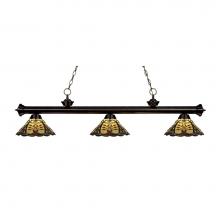 Z-Lite 200-3BRZ-Z14-46 - 3 Light Billiard