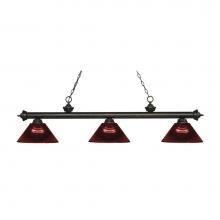 Z-Lite 200-3GB-ARBG - 3 Light Billiard