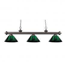 Z-Lite 200-3OB-ARG - 3 Light Billiard