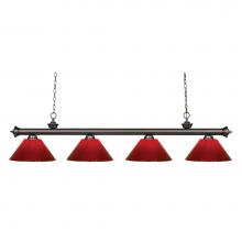 Z-Lite 200-4OB-PRD - 4 Light Billiard