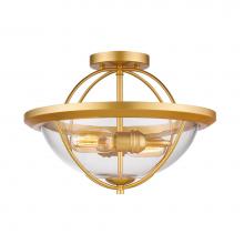 Z-Lite 3000SF-SG - 2 Light Semi Flush