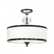 Z-Lite 307SF-CH - 3 Light Semi Flush