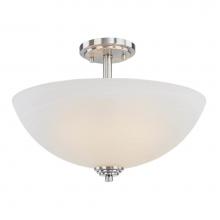 Z-Lite 314SF-BN - 3 Light Semi Flush