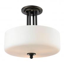 Z-Lite 414SF - 3 Light Semi Flush