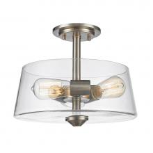 Z-Lite 428SF3-BN - 3 Light Semi Flush
