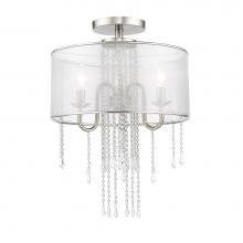 Z-Lite 433SF-BN - 3 Light Semi Flush