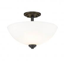 Z-Lite 443SF-MB - 3 Light Semi Flush