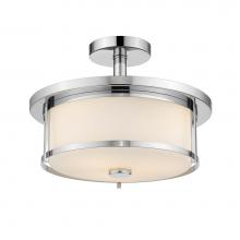 Z-Lite 465SF14-CH - 2 Light Semi Flush