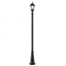 Z-Lite 522PHM-519P-BK - Outdoor Post