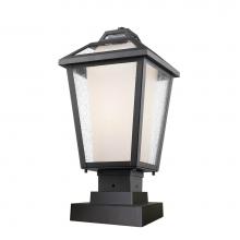 Z-Lite 532PHMS-SQPM-BK - 1 Light Outdoor Pier Mount