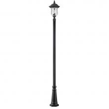 Z-Lite 533PHM-519P-BK - Outdoor Post