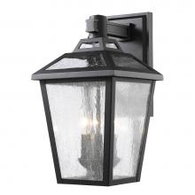 Z-Lite 539M-BK - 3 Light Outdoor Wall