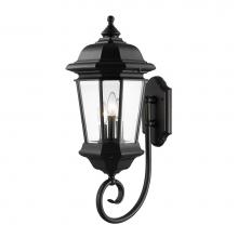 Z-Lite 540B-BK - 3 Light Outdoor Wall