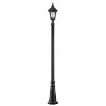 Z-Lite 545PHM-519P-BK - Outdoor Post