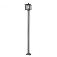 Z-Lite 554PHBS-536P-BK - 1 Light Outdoor Post Mounted