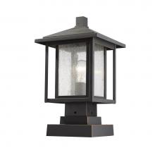 Z-Lite 554PHMS-SQPM-ORB - 1 Light Outdoor Pier Mounted