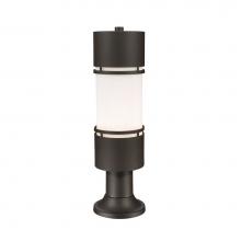 Z-Lite 560PHB-553PM-DBZ-LED - Outdoor LED Post Mount Light with Pier