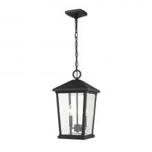 Z-Lite 568CHB-BK - 2 Light Outdoor Chain Mount Ceiling