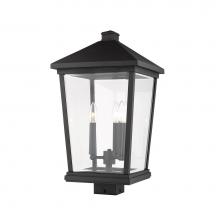 Z-Lite 568PHXLS-BK - 3 Light Outdoor Post Mount