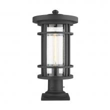 Z-Lite 570PHB-533PM-BK - 1 Light Outdoor Pier Mounted