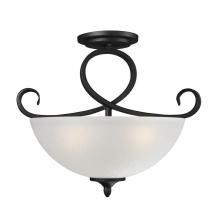 Z-Lite 603SF - 3 Light Semi Flush