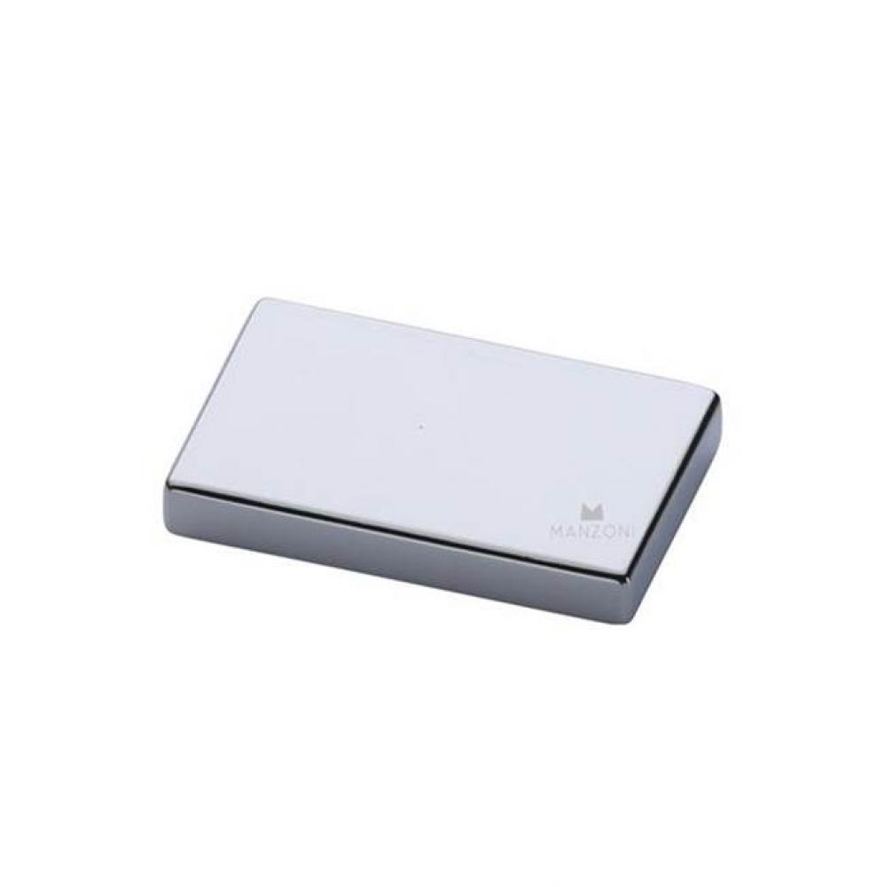 Flat Knob 32mm CTC Pol Chrome