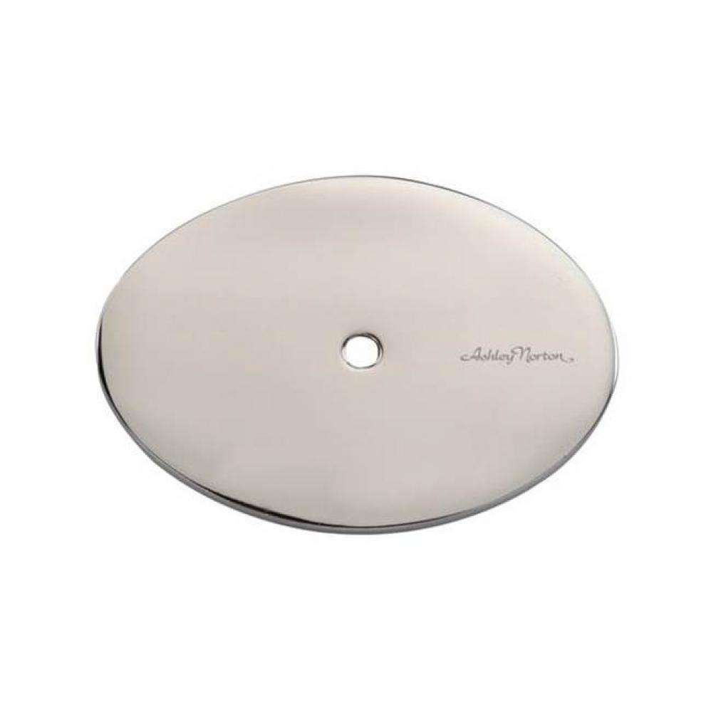 Oval Backplate 2.5'' x 1.375''