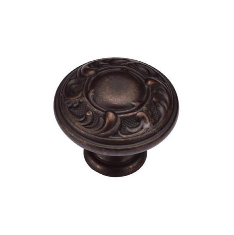 Decorated Round Knob