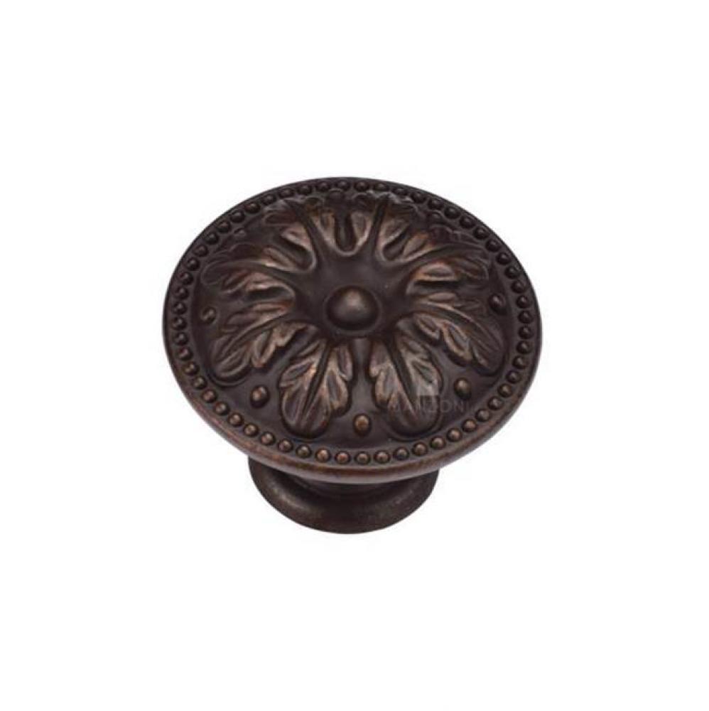 Floral Round Knob