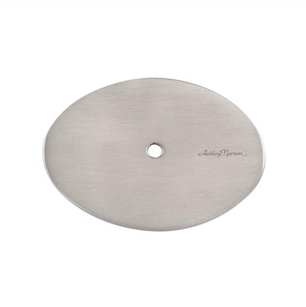 Oval Backplate 2.5'' x 1.375''