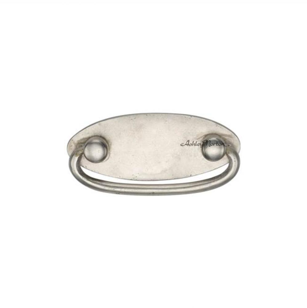 Drop Pull on Oval plate