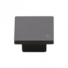 Manzoni MC1254-016-FBN - Square Knob 16mm CTC Flat Black