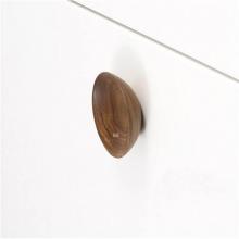 Manzoni MN4328-065-WNL - Concave Knob, 2 1/2''dia,Walnut