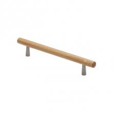 Manzoni MN7763-160-OKL - Tube Pull, 160mm CTC, Oak