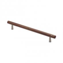 Manzoni MN7763-224-WNL - Tube Pull, 224mm CTC, Walnut