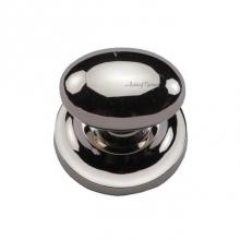 Manzoni MT0114-038-PNI - Egg Knob on Rose 1 1/2''