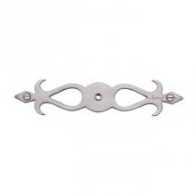 Manzoni MT42FL-163-GSN - FleurDeLis Backplate 6.5'' Long