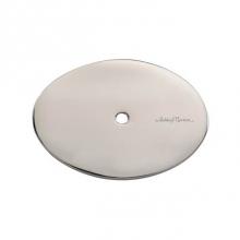 Manzoni MT42OV-063-PCH - Oval Backplate 2.5'' x 1.375''