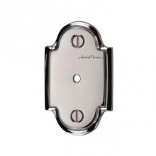 Manzoni MT42SR-063-PCH - Arched Backplate 2.5'' x 1.5''
