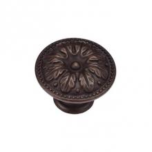 Manzoni MB4479-035-LBN - Floral Round Knob