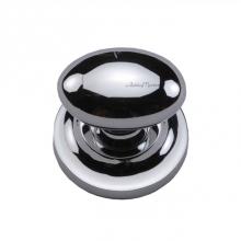 Manzoni MT0114-032-PCH - Egg Knob on Rose 1 1/4''