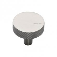 Manzoni MT3884-032-GSN - Knurled Disc Knob 1 1/4''