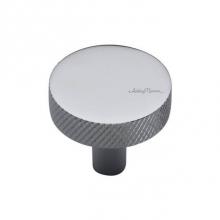 Manzoni MT3884-032-PCH - Knurled Disc Knob 1 1/4''