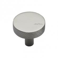 Manzoni MT3884-032-PNI - Knurled Disc Knob 1 1/4''