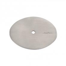 Manzoni MT42OV-063-MSB - Oval Backplate 2.5'' x 1.375''