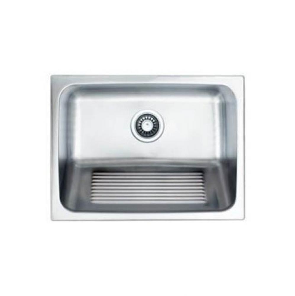 Laundry Sink 24'' with Angled Washboard