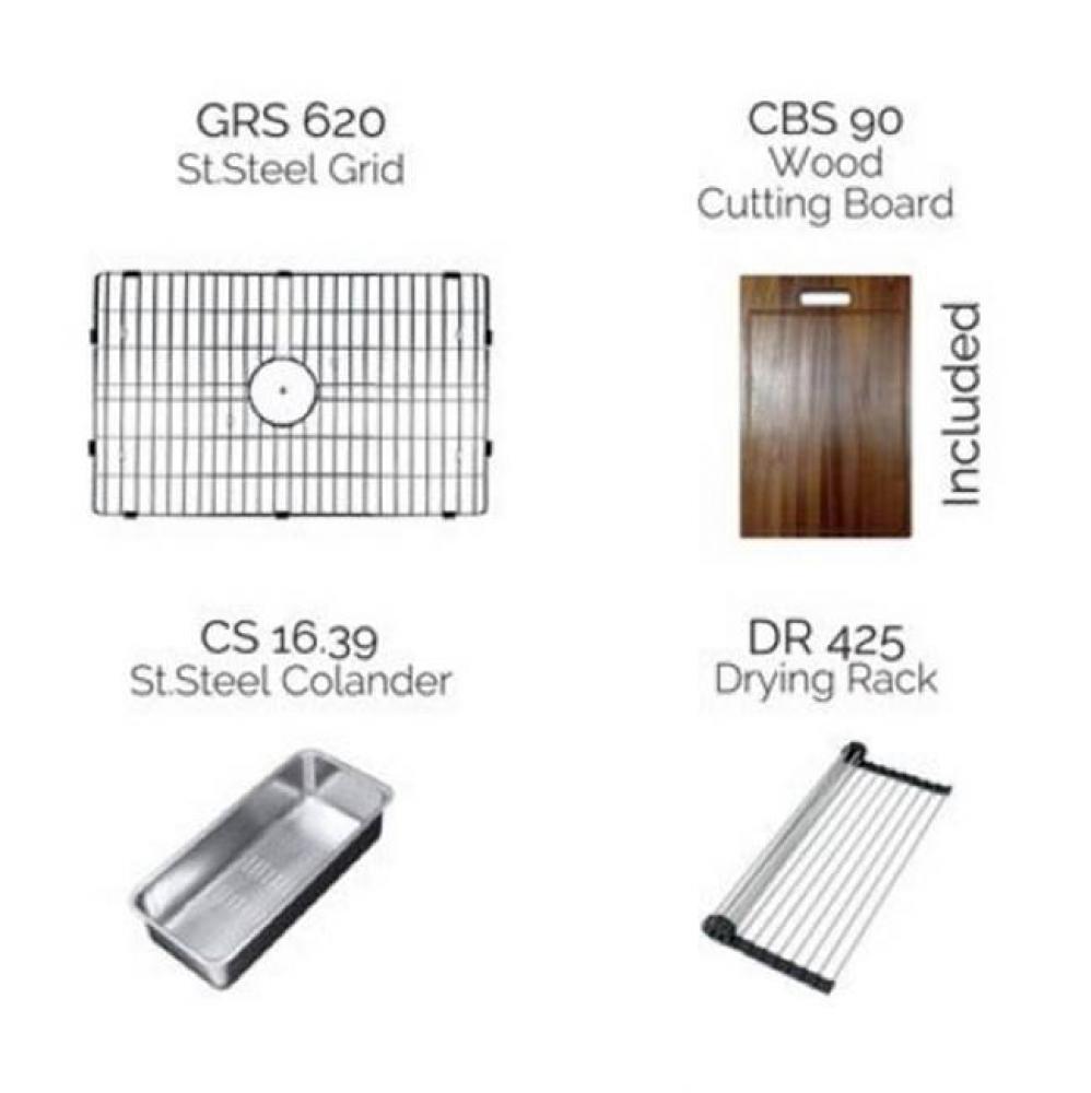 Stainless Steel Bottom Grid