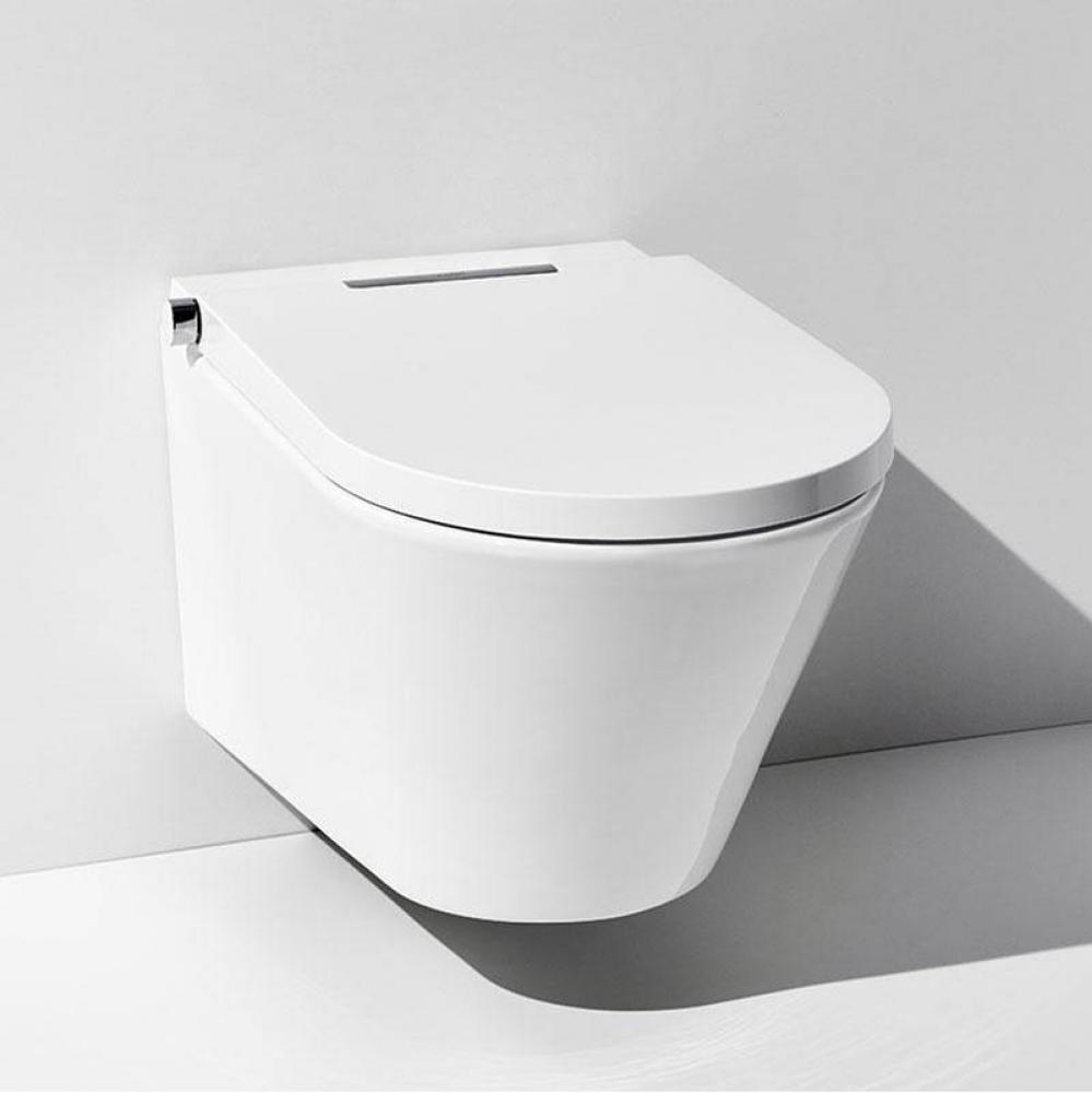 AXENT One Plus Wall Hung Intelligent Toilet White/Chrome
