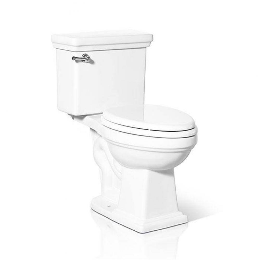 Peninsula Two-Piece Toilet Bowl/12''/White